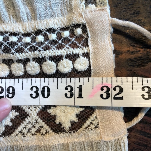 ee:some boho overdress in cream lace Sz.M - Picture 5 of 11